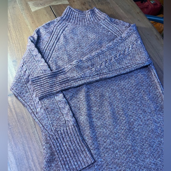 Universal Thread Raspberry Maroon Knit Sweater Dress - Picture 2 of 5